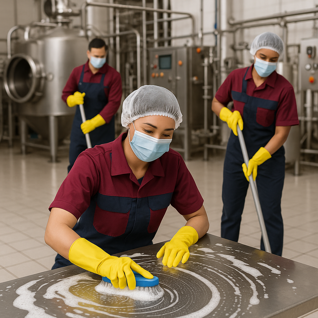 Nettoyage Agroalimentaire avec Hygifie