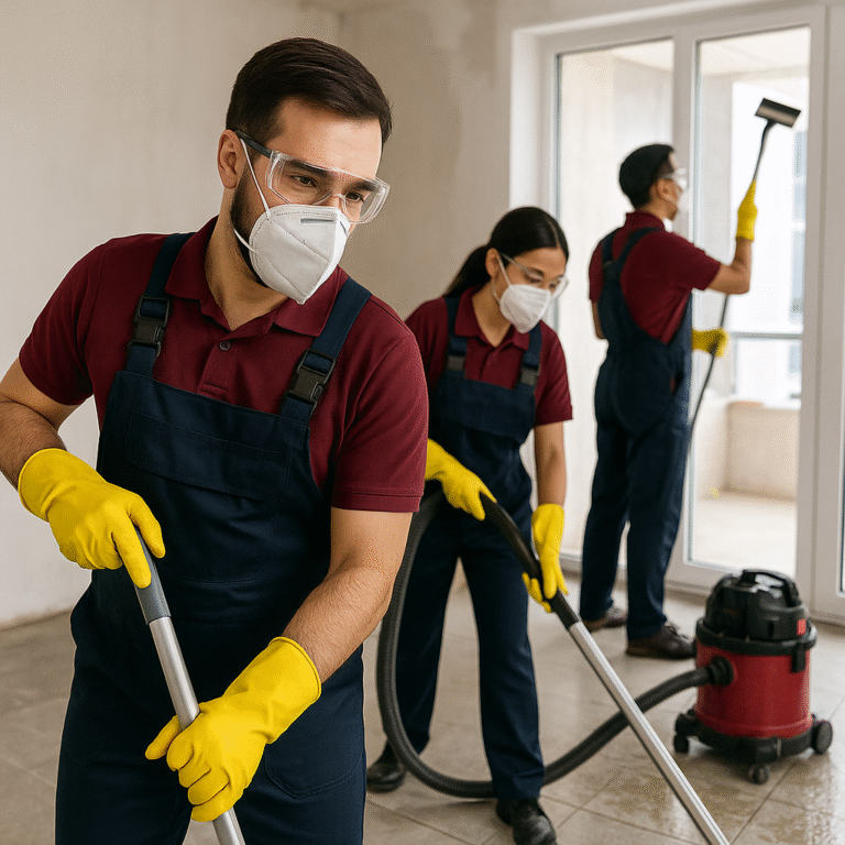 Remise en état après travaux avec Hyfigie