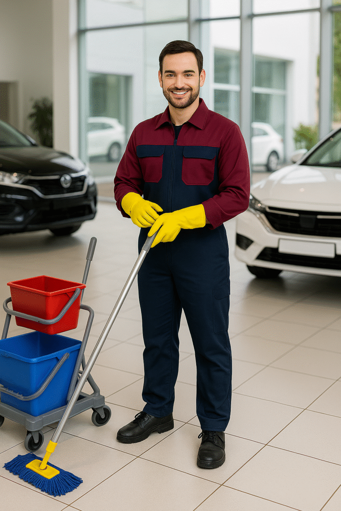 Nettoyage Showroom Automobile & Concessionnaire